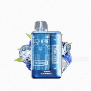 ELF BAR TE5000 Disposable Blue Razz Ice 5000 trekjes 550 mAh